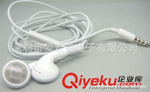 蘋果 深圳廠家批發(fā)簡裝apple 帶麥通話蘋果IPHONE 5手機耳機耳塞式耳麥原始圖片2
