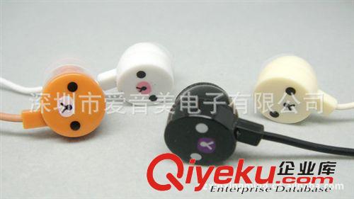 自主商品 tj庫存廠家批發(fā)新款R11卡通輕松熊入耳式電腦/MP3耳機(jī)耳塞時(shí)尚