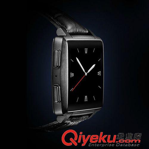 代理品牌 Omate X Leather Smart Watch for Samsung Android Mobile Phone