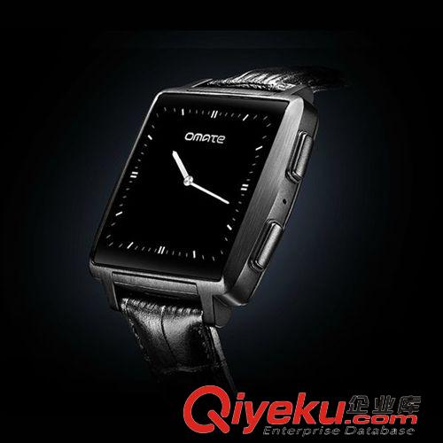 代理品牌 Omate X Leather Smart Watch for Samsung Android Mobile Phone