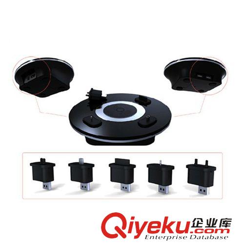 智能家居 多功能手機充電臺通用多口酒店充電器座充蘋果三星平板電腦大功率原始圖片3