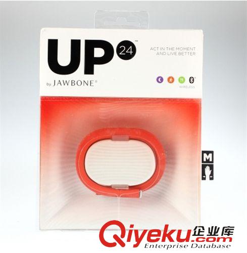 JAWBONE系列 JAWBONE黑色UP24藍牙4.0智能穿戴 智能手環 運動+飲食+睡眠監測原始圖片3