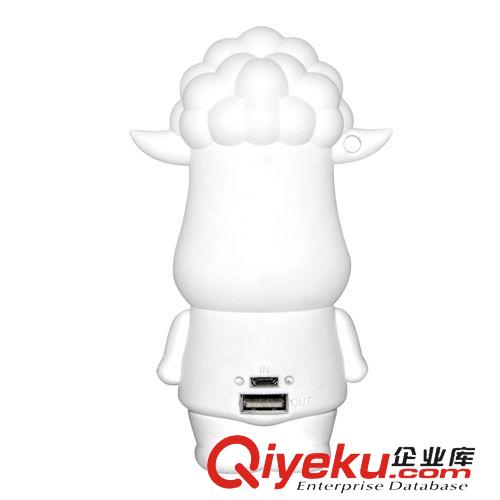 移動電源 艾可優 G39 喜洋羊 超萌卡通公仔十二生肖6000mAh移動電源原始圖片3