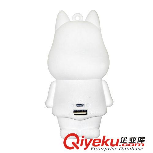 移動電源 艾可優 G42 忠狗 超萌卡通公仔十二生肖6000mAh移動電源原始圖片3