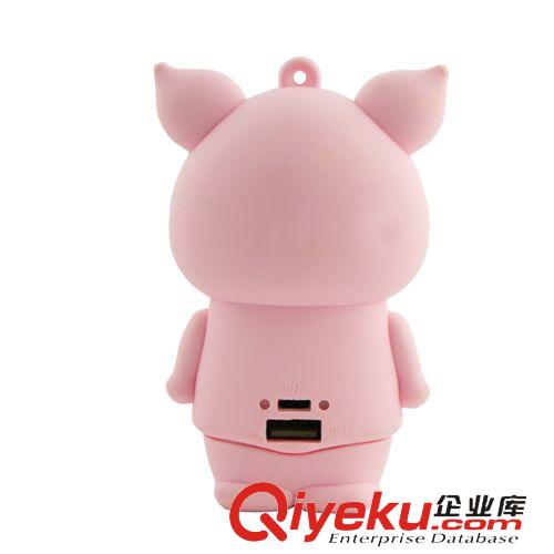 移動電源 艾可優 G43 福豬 超萌卡通公仔十二生肖6000mAh移動電源原始圖片3