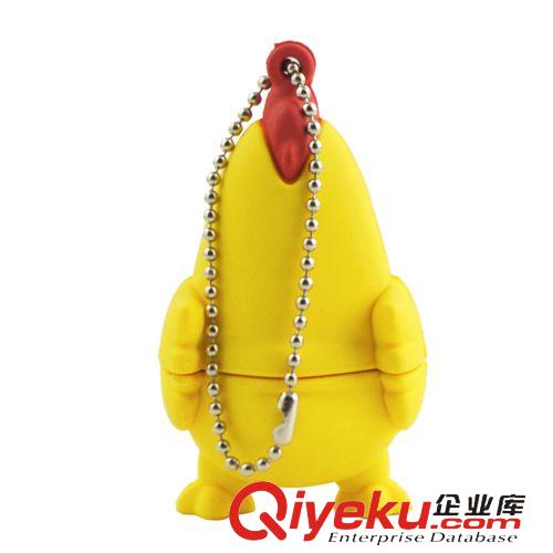 U盤 廠家直銷 PVC禮品u盤十二生肖卡通U盤創(chuàng)意可愛禮品優(yōu)盤（萌萌雞）原始圖片2