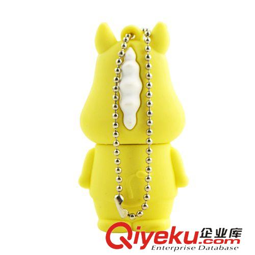 U盤 廠家直銷 PVC禮品u盤十二生肖卡通U盤創(chuàng)意可愛禮品優(yōu)盤（萌萌馬）原始圖片2