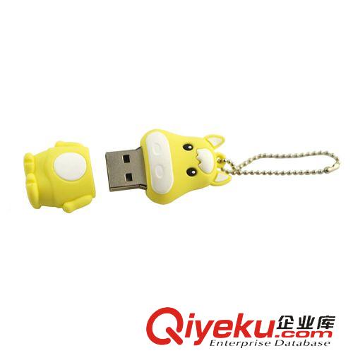 U盤 廠家直銷 PVC禮品u盤十二生肖卡通U盤創(chuàng)意可愛禮品優(yōu)盤（萌萌馬）原始圖片3