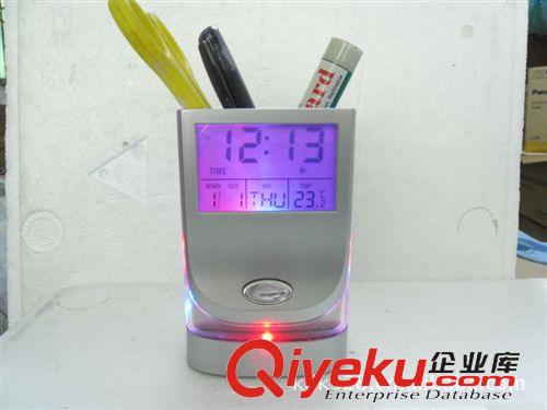 筆筒 供應透明七彩萬年歷筆筒/筆筒/透明筆筒/萬年歷筆筒原始圖片2