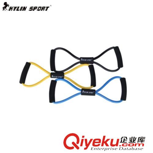 家用健身精品 工廠批發(fā)8字?jǐn)U胸乳膠拉力器 鄭多燕瑜伽塑身jf彈力拉力繩