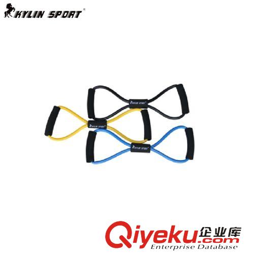 家用健身精品 工廠批發(fā)8字?jǐn)U胸乳膠拉力器 鄭多燕瑜伽塑身jf彈力拉力繩