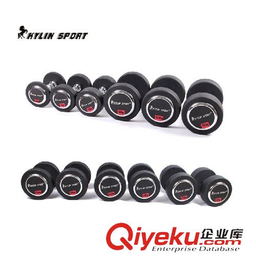 私教工作室 工廠批發 高檔健身房商用PU啞鈴套裝 不同重量規格2.5~35kg公斤