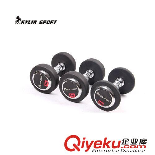 私教工作室 工廠批發 高檔健身房商用PU啞鈴套裝 不同重量規格2.5~35kg公斤原始圖片2