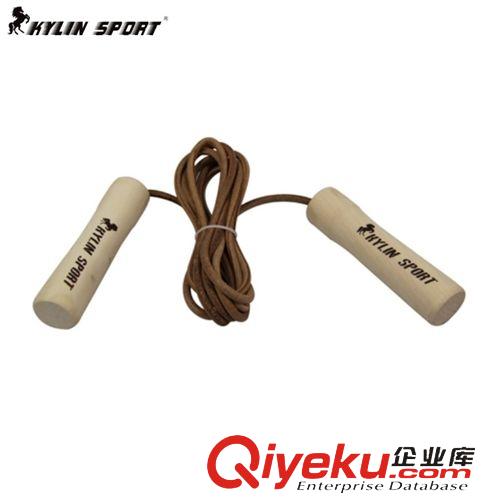 私教工作室 工廠批發(fā)高檔實木手柄牛皮跳繩廠家軸承跳繩負(fù)重花樣中考兒童跳繩原始圖片2