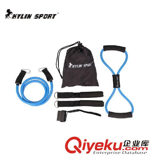 2014.5月新品 工廠批發(fā)能拉力繩套裝 彈力繩力量訓(xùn)練套裝健身器材皮筋擴胸器原始圖片2