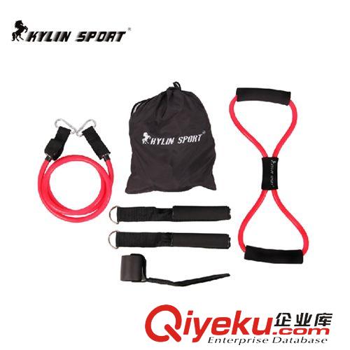 2014.5月新品 工廠批發(fā)能拉力繩套裝 彈力繩力量訓(xùn)練套裝健身器材皮筋擴胸器原始圖片3