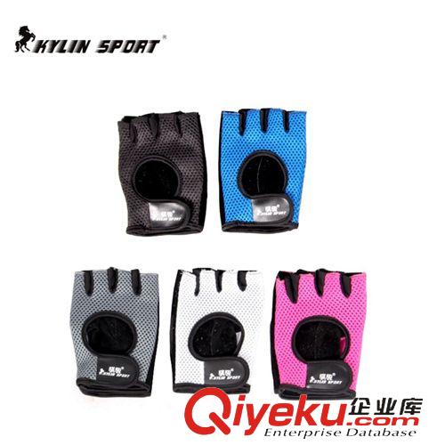 2014.7月新品 男女款網(wǎng)格健身手套 夏季騎行自行車手套 半指手套運動手套男排汗原始圖片3