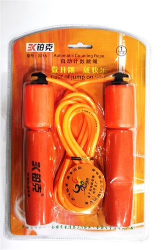 跳繩 鉑克224A專業(yè)跳繩 中考體育達(dá)標(biāo)專用 考試跳繩 jf跳繩