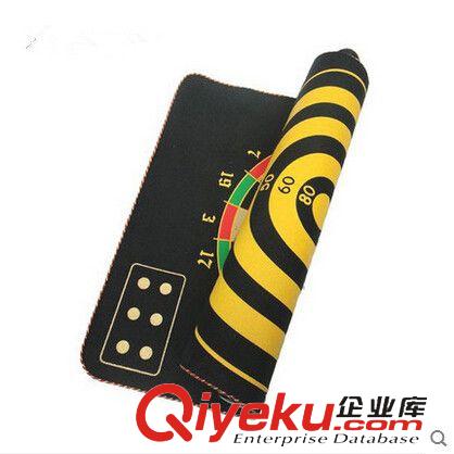 體育用品 15寸卷簾磁性飛鏢 安全磁鐵飛鏢 雙面標(biāo)靶 飛鏢靶 帶6鏢