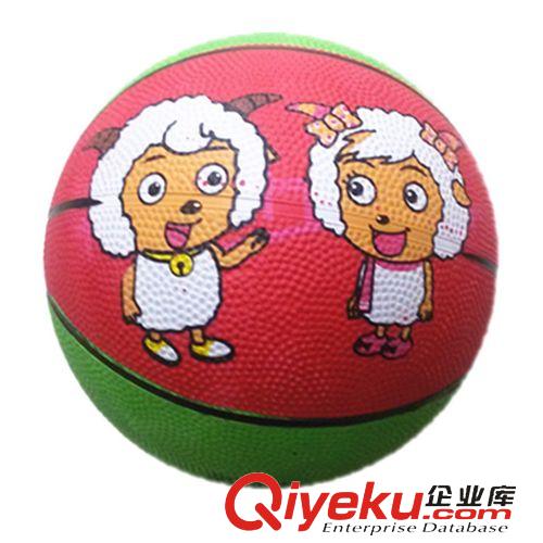 體育用品 喜羊羊gd像膠籃球幼兒園專用3號兒童手拍球原始圖片3