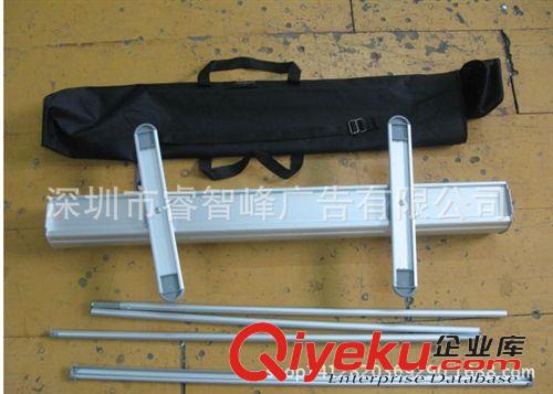 展示類 供應(yīng)深圳鋁合金易拉寶80X200CM易拉寶海報架子批發(fā)易拉寶制作原始圖片2