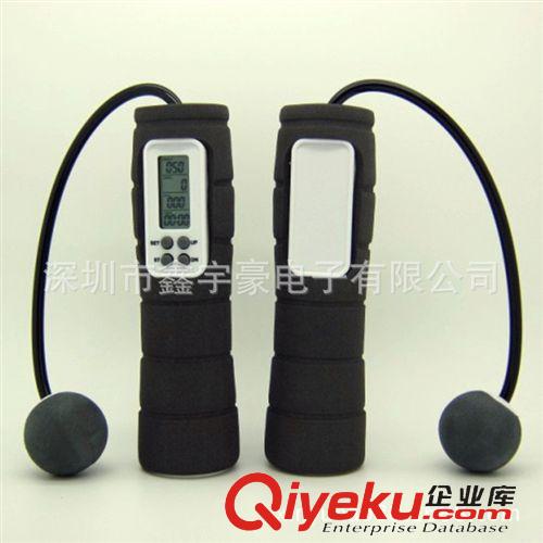 多功能計步器 供應(yīng)最暢銷的無繩跳繩計步器 計數(shù)器PU球 電子無線跳繩