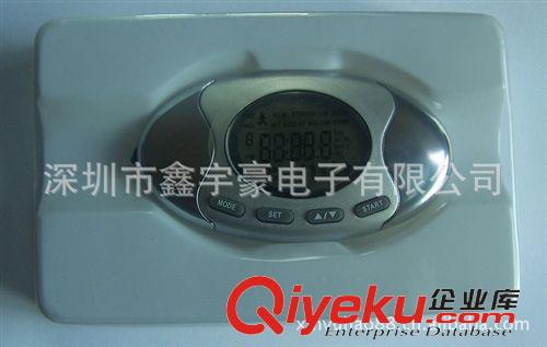 多功能計(jì)步器 zp二合一多功能帶時(shí)間脂肪記步器原始圖片2