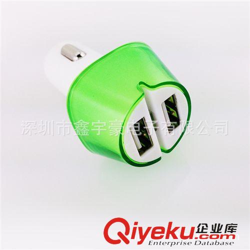 車充 迷你款新款車充 2.1A足安雙usb車充 蘋果三星平板電腦手機(jī)車充原始圖片2