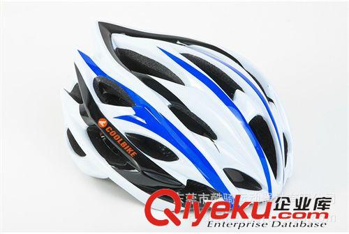 騎行服飾裝備 COOLBIKE 自行車(chē)山地車(chē) 騎行頭盔 一體成型 帶防蟲(chóng)網(wǎng)頭盔批發(fā)原始圖片2