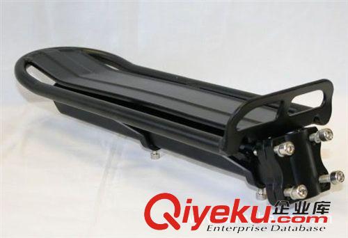 路合金  后貨架 加強型 快拆 帶擋泥板反光尾燈 V剎 {zd0}承重25KG 自行車貨架