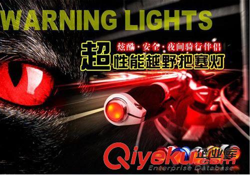尾燈車燈  激光尾燈 2011款自行車青蛙燈 警告燈 {wn}硅膠燈 龍蝦燈  自行車燈
