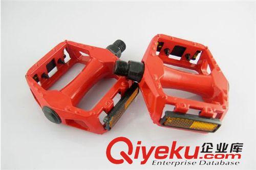 鋁合金 腳踏 B11彩色鋁合金腳踏 單車配件 散珠鋼軸腳蹬 帶反光片