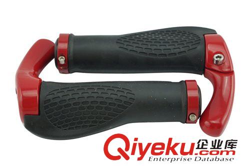 把套：副把：休息把 人體工學(xué)橡膠鎖死自行車帶牛角把套鋁合金副把山地車牛角把套F款原始圖片3