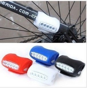 車(chē)燈：燈夾 新款14LED自行車(chē)車(chē)條燈 自行車(chē)車(chē)架燈 風(fēng)火輪 騎行裝備