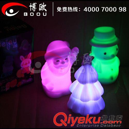小夜燈 圣誕樹小夜燈  圣誕樹老人 雪人 圣誕裝飾佳品 裝飾燈 圣誕系列原始圖片3