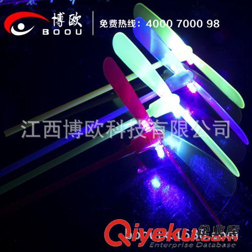 發光用品、發光玩具系列 飛天仙子   紅藍燈雙閃竹蜻蜓   地攤玩具批發原始圖片2