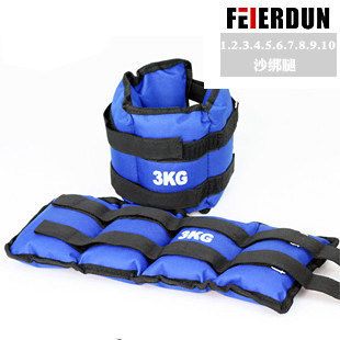 健身器材 飛爾頓1kg2kg3kg4kg5kg6kg綁腿綁手腕沙袋沙負(fù)重裝備廠家批發(fā)直銷