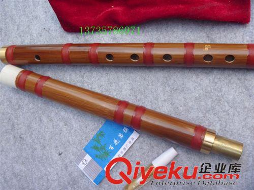 吹奏樂器 二節(jié)笛 笛子 單插銅二節(jié)笛 江南689送絨布袋 笛膜原始圖片2