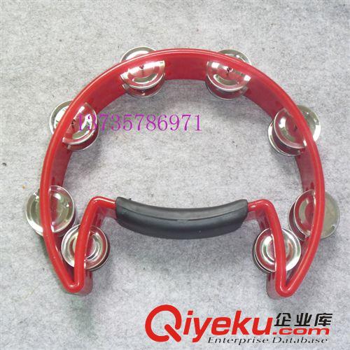 打擊樂(lè)器 雙層手搖鈴 雙環(huán)花鈴鼓 雙環(huán)手搖鈴 盒裝 紅 黃 藍(lán)色手搖鈴原始圖片3