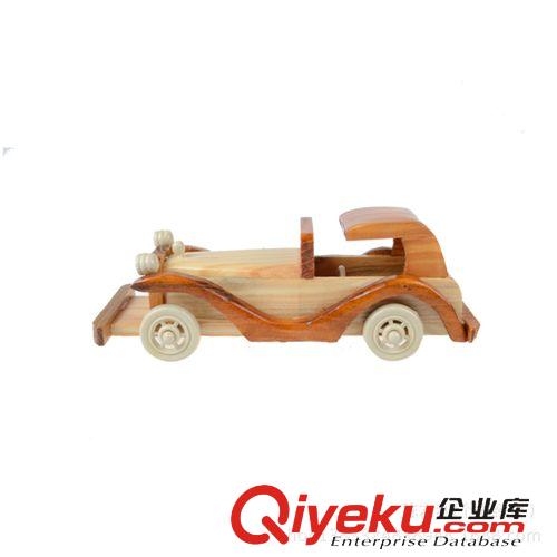 1月上新 景區熱賣 兒童復古仿真老爺車 木制汽車玩具模型 工藝品家居擺件原始圖片3