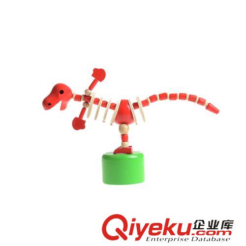 木制擺件掛件 兒童木制益智玩具 卡通恐龍木桶 親子趣味早教教具 熱賣廠家直銷原始圖片3