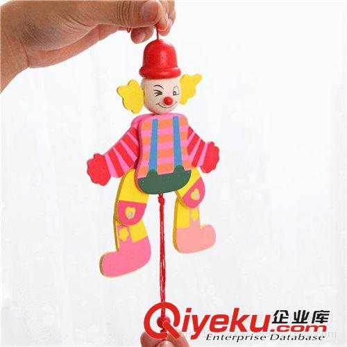 益智玩具 卡通木偶人/拉線人/拉線木偶/益智玩具/木耳朵、小丑拉線人批發(fā)原始圖片2