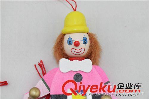 益智玩具 廠家供應卡通木偶人 打鼓拉線人 益智玩具 小丑拉線人批發原始圖片2