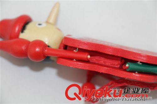 益智玩具 【廠家直銷】長鼻子拉線人 比諾曹拉線人 拉線小丑 拉線木偶原始圖片2