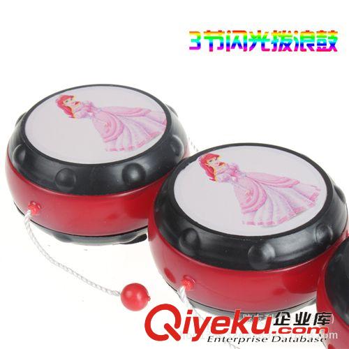 發(fā)光玩具 閃光撥浪鼓 兒童撥浪鼓 LED發(fā)光3節(jié)閃光撥浪鼓 地攤發(fā)光撥浪鼓原始圖片3