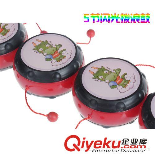 發(fā)光玩具 閃光撥浪鼓 兒童撥浪鼓 LED發(fā)光5節(jié)閃光撥浪鼓 地?cái)偘l(fā)光撥浪鼓原始圖片3