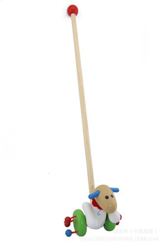 嬰幼兒玩具 木制小號卡通動物推車 創(chuàng)意益智嬰幼兒/寶寶學(xué)步玩具 地攤熱賣原始圖片3