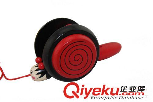 嬰幼兒玩具 廠家外貿(mào)原單 蝸牛拉車 木制早教創(chuàng)意益智兒童玩具批發(fā)拖拉車原始圖片2