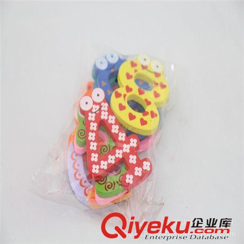 可愛文具 【廠家直銷】早教用品 大號數(shù)字 卡通冰箱貼 不生銹磁鐵原始圖片3