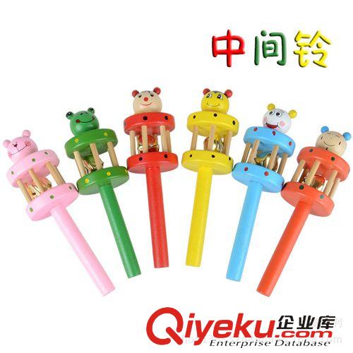 幼兒樂器 奧爾夫樂器中號木制卡通沙錘沙球敲打搖鈴 早教益智地攤熱賣玩具